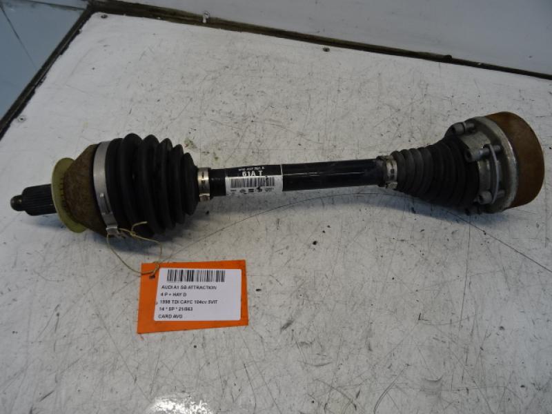 AANDRIJFAS VOOR LINKS Audi A1 10-14