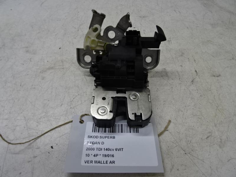 CENTRALE VERGRENDELING DEKSEL Skoda SUPERB B6 (3T)  08 - 13