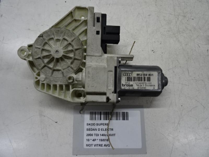 MOTOR RUITMECHANISME VOOR LINKS Skoda SUPERB B6 (3T)  08 - 13