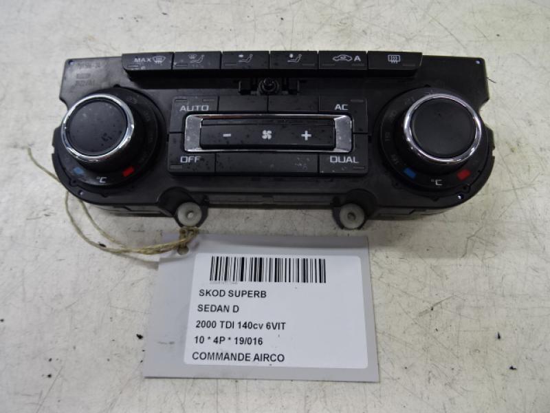 BEDIENINGSPANEEL AIRCO Skoda SUPERB B6 (3T)  08 - 13
