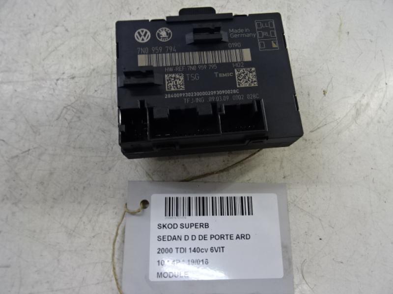 MODULE Skoda SUPERB B6 (3T)  08 - 13