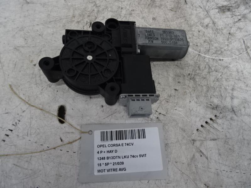 MOTOR RUITMECHANISME VOOR LINKS Opel CORSA E 10/14-  19