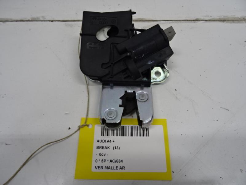 CENTRALE VERGRENDELING DEKSEL Audi A4 11/11 - 15