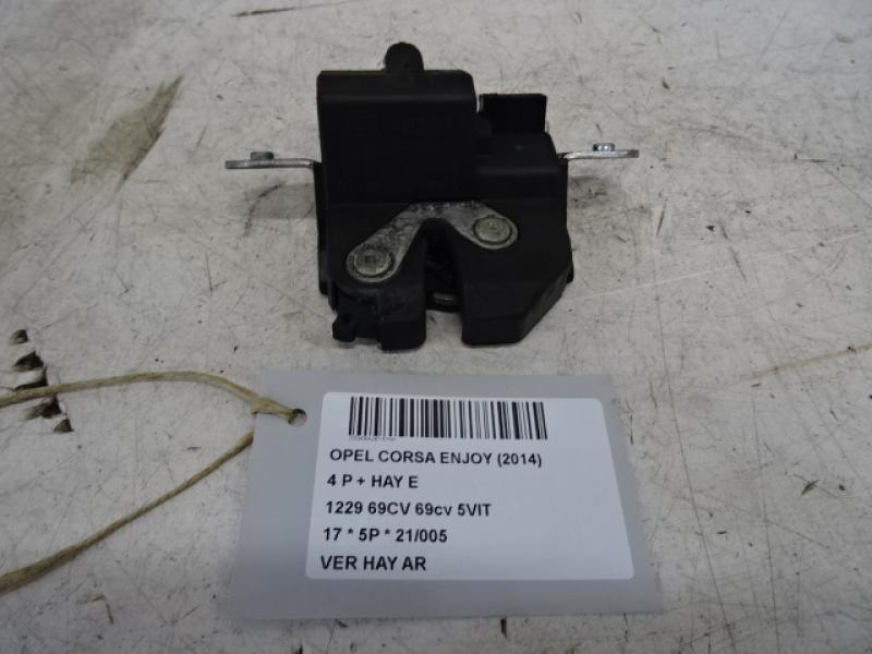CENTRALE VERGRENDELING ACHTERKLEP Opel CORSA E 10/14-  19