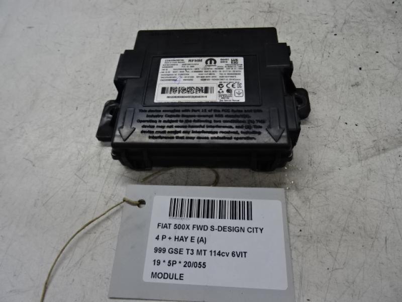 MODULE Fiat 500X 9/14 - 8/18