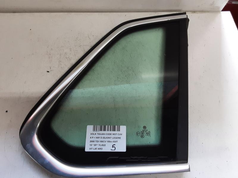 VITRE LATERALE ARRIERE DROITE Vw TIGUAN (2) 07/11 - 16
