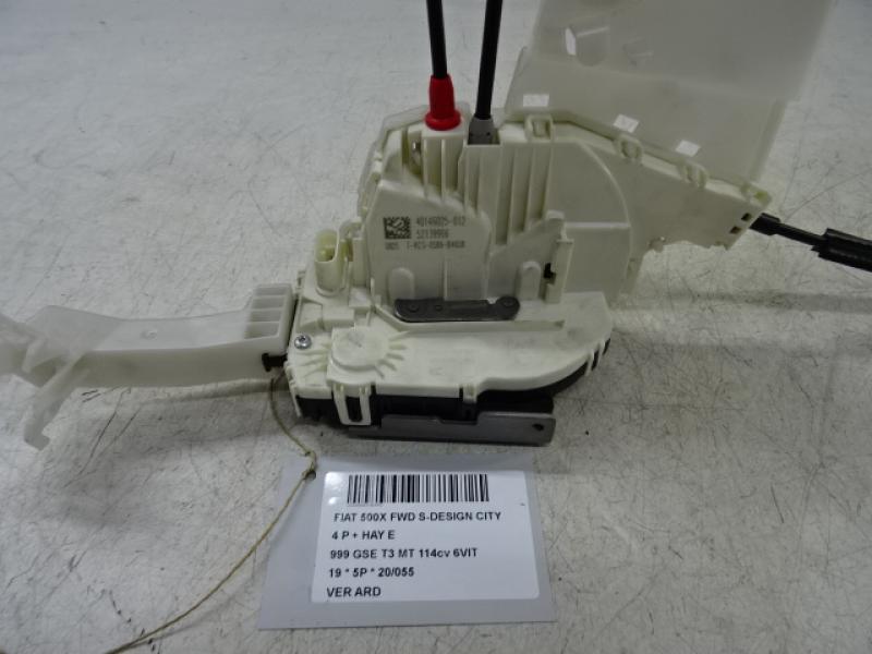 VERGRENDELING ACHTER RECHTS Fiat 500X 9/14 - 8/18