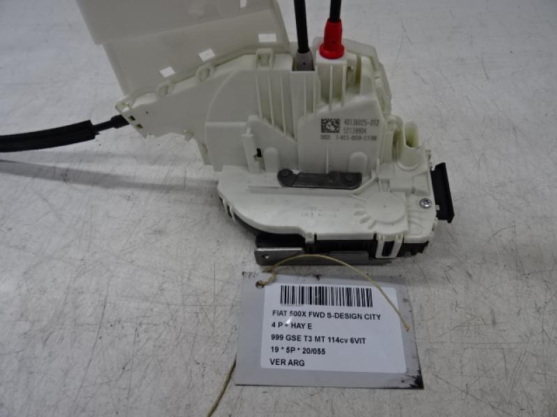 VERGRENDELING ACHTER LINKS Fiat 500X 9/14 - 8/18
