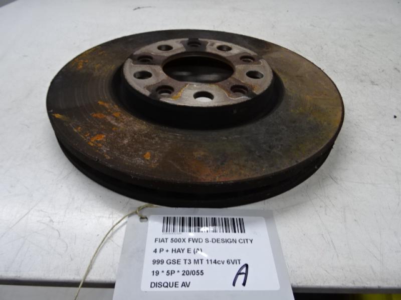 FRONT BRAKE DISC Fiat 500X 9/14 - 8/18