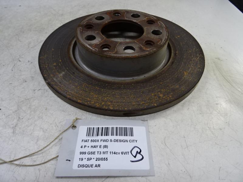 DISQUE ARRIERE Fiat 500X 9/14 - 8/18