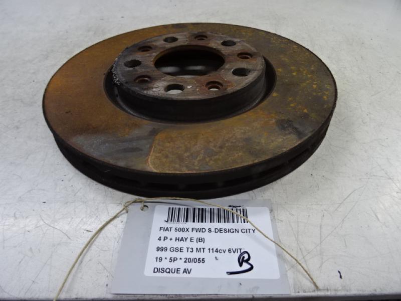 FRONT BRAKE DISC Fiat 500X 9/14 - 8/18
