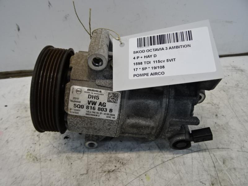 AIRCO PUMP Skoda OCTAVIA (5E) FaceLift 3/17 - 20