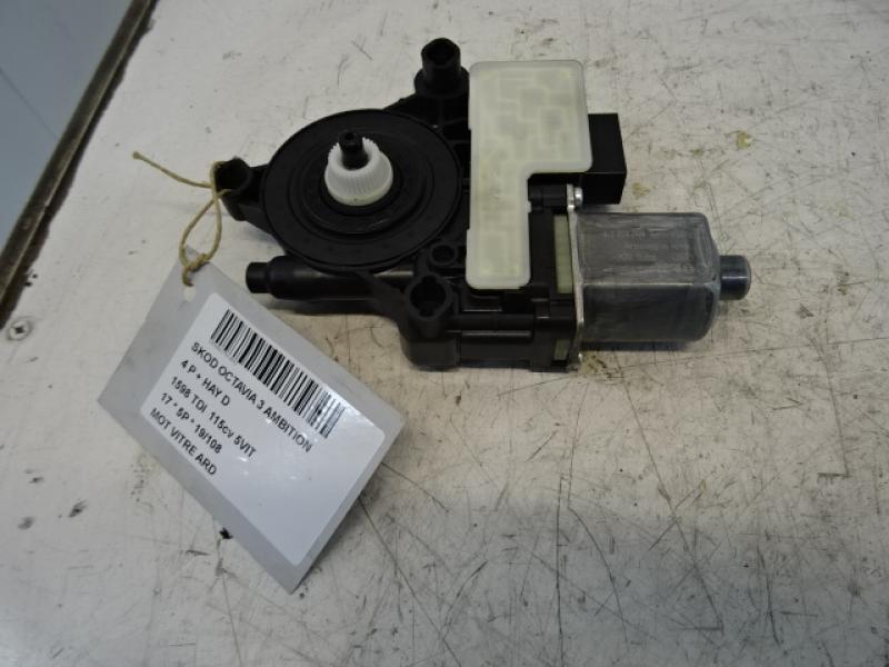 MOTOR RUITMECHANISME ACHTER RECHTS Skoda OCTAVIA (5E) FaceLift 3/17 - 20
