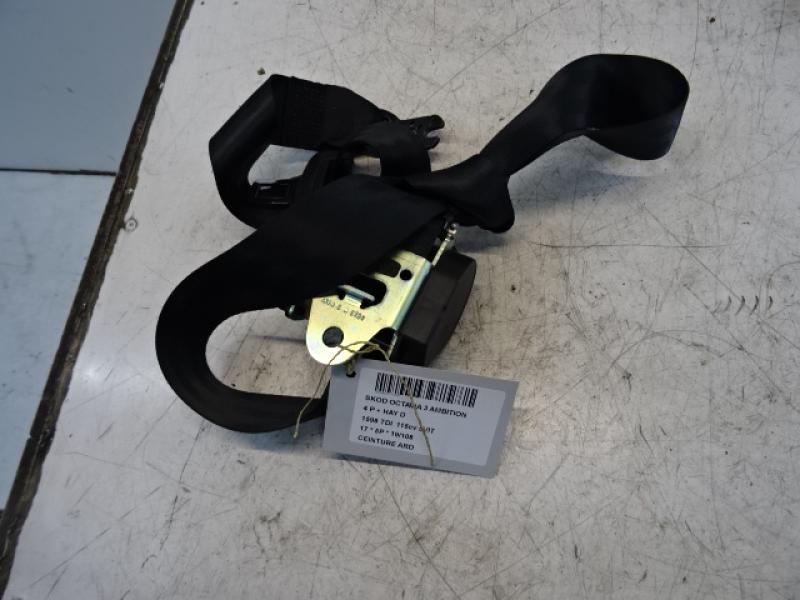 CEINTURE ARRIERE DROITE Skoda OCTAVIA (5E) FaceLift 3/17 - 20