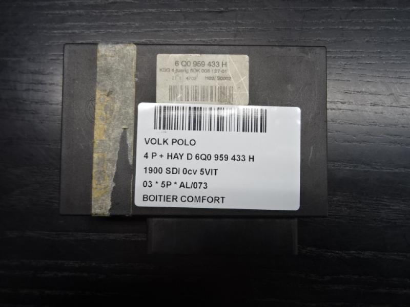 BOITIER CONFORT Vw POLO (9N) 2/02 - 4/05