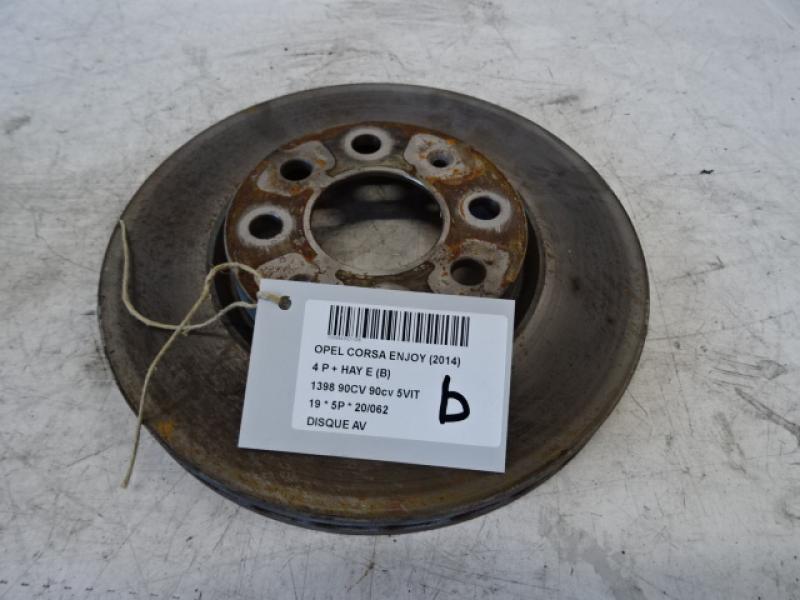 FRONT BRAKE DISC Opel CORSA E 10/14-  19