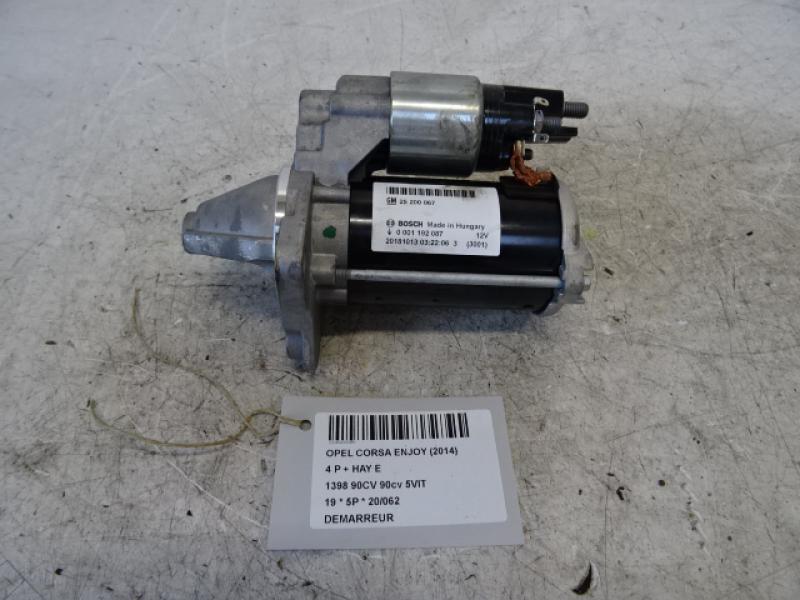 STARTER Opel CORSA E 10/14-  19