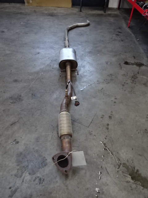 AUSPUFF MITTEL Opel CORSA E 10/14-  19