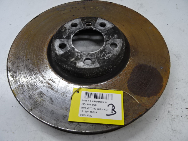 REMSCHIJF VOOR Bmw X5 F15 08/13 - 18