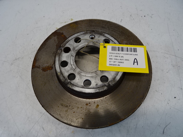 DISQUE AVANT Vw GOLF VII 1/17 - 2/20 FaceLift