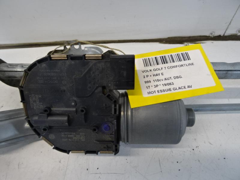 SCHEIBENWISCHERMOTOR VORNE Vw GOLF VII 1/17 - 2/20 FaceLift