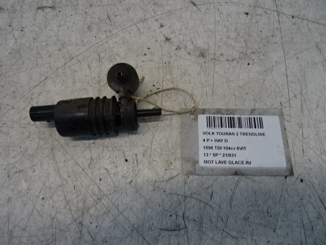 MOTEUR DE LAVE-GLACE AVANT Vw TOURAN 08/10 - 15
