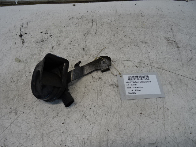 CLAXON Vw TOURAN 08/10 - 15