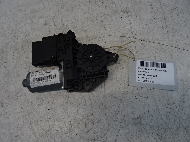MOTOR RUITMECHANISME ACHTER RECHTS Vw TOURAN 08/10 - 15