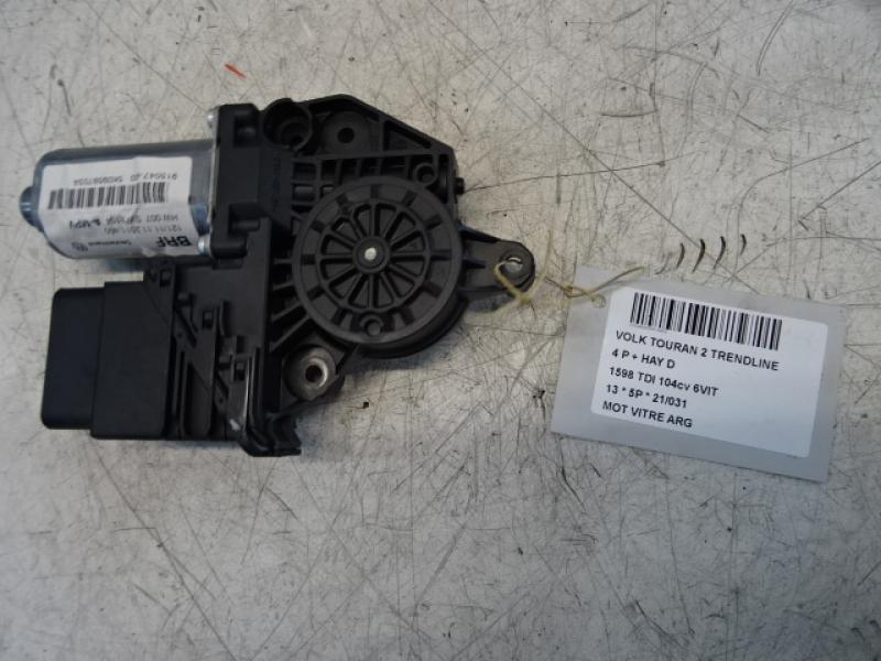 MOTEUR DE VITRE DE PORTE ARRIERE GAUCHE Vw TOURAN 08/10 - 15