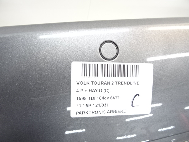 PARKEERSENSOREN ACHTER Vw TOURAN 08/10 - 15