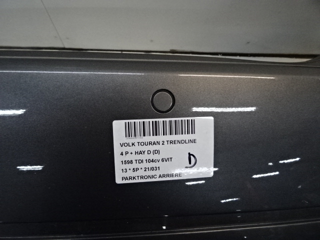 PARKEERSENSOREN ACHTER Vw TOURAN 08/10 - 15