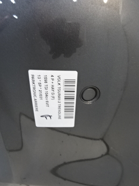PARKEERSENSOREN ACHTER Vw TOURAN 08/10 - 15