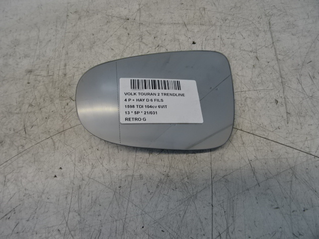 BUITENSPIEGEL LINKS Vw TOURAN 08/10 - 15