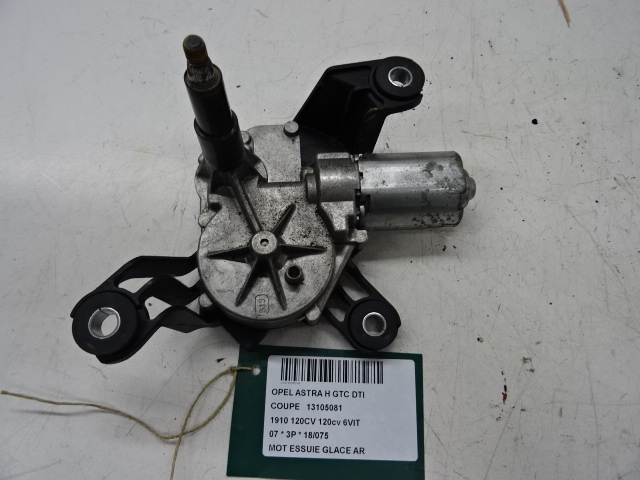 MOTEUR D&#039;ESSUIE-GLACE ARRIERE Opel ASTRA H 3/05 - 10 3P/D