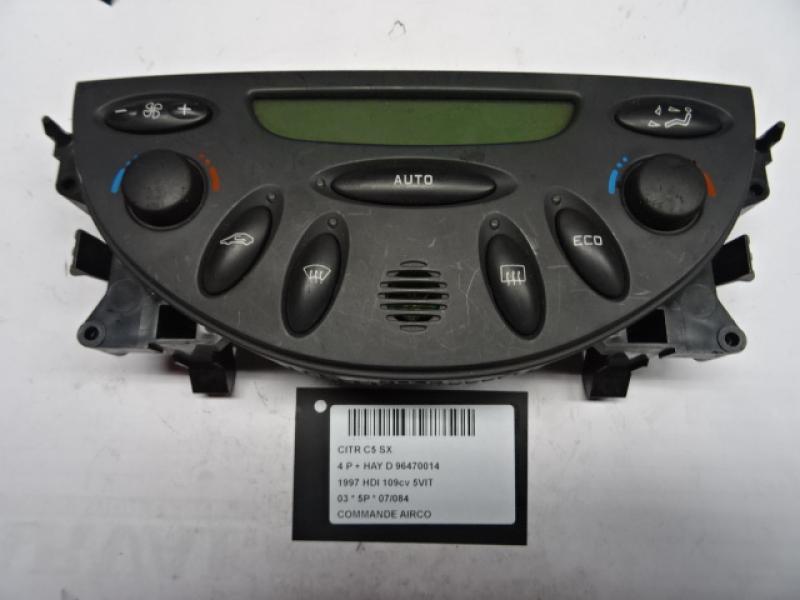 AIRCO SWITCH Citroen C5 - 10/04