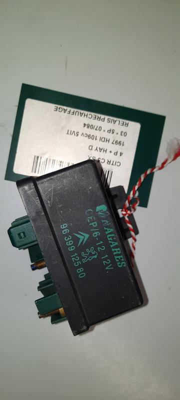 RELAIS DE PRECHAUFFAGE Citroen C5 - 10/04