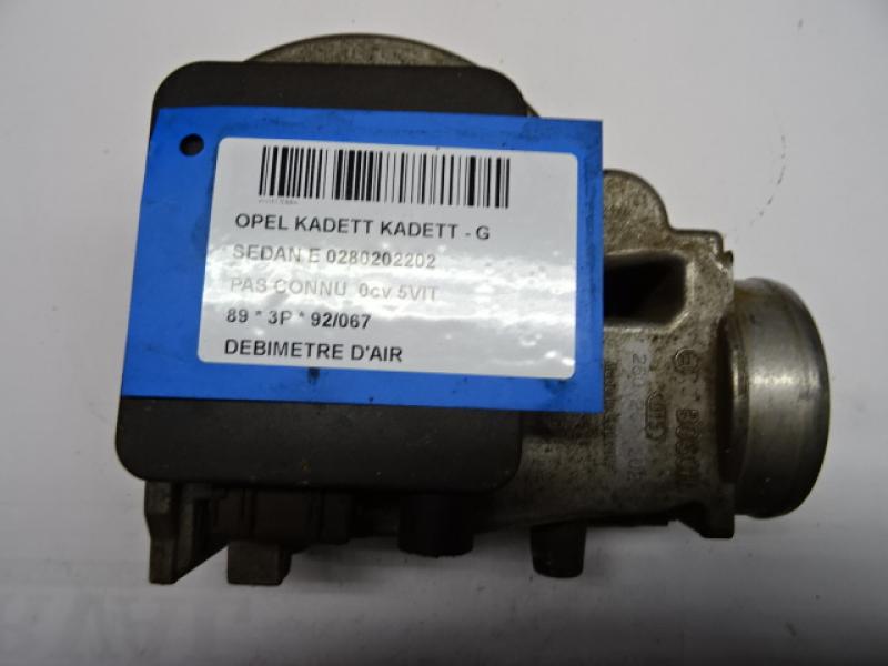 LUFTMENGENMESSER Opel KADETT E 9/84>93