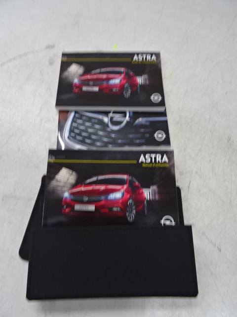 NOTITIE BOEKJE / UITLEG BOEKJE Opel ASTRA K 8/15 - 8/19 5P/D