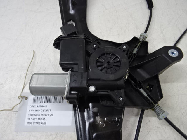 MOTOR RUITMECHANISME VOOR LINKS Opel ASTRA K 8/15 - 8/19 5P/D