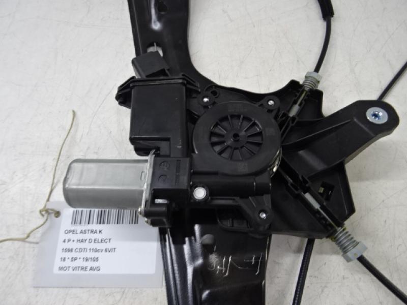 MOTOR RUITMECHANISME VOOR LINKS Opel ASTRA K 8/15 - 8/19 5P/D