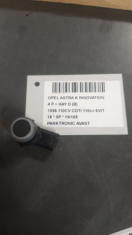 PARKTRONIC AVANT Opel ASTRA K 8/15 - 8/19 5P/D
