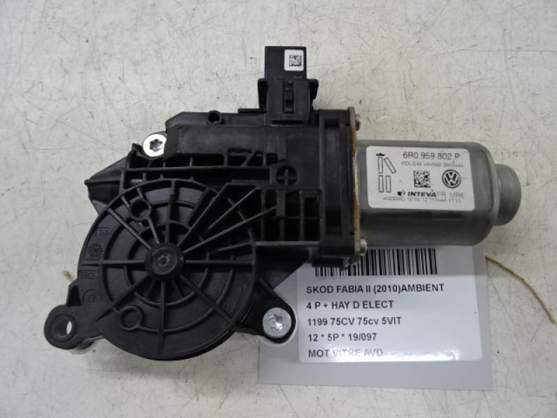 MOTOR RUITMECHANISME VOOR RECHTS Skoda FABIA (5J) 3/10 - 14