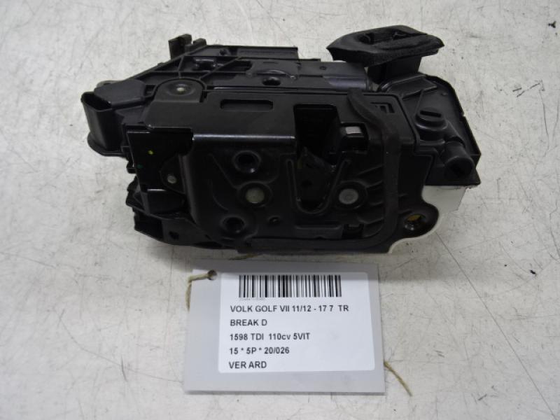 VERGRENDELING ACHTER RECHTS Vw GOLF VII 11/12 - 17