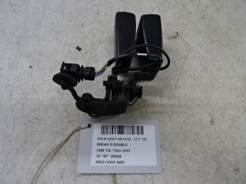 VEILIGHEIDSGORDEL VOET ACHTER RECHTS Vw GOLF VII 11/12 - 17