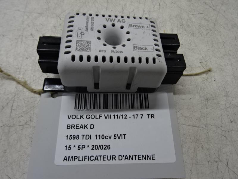 AMPLIFICATEUR D'ANTENNE Vw GOLF VII 11/12 - 17