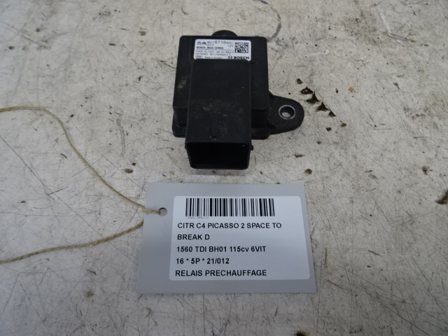 GLOEIRELAIS Citroen C4 GRAND PICAS 13 - 16