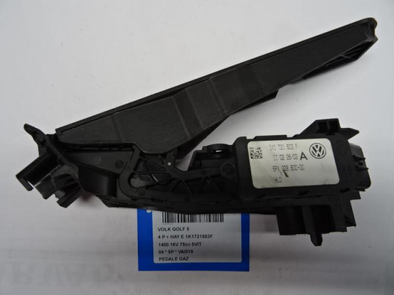 ACCELERATOR PEDAL Vw GOLF V 11/03 - 08