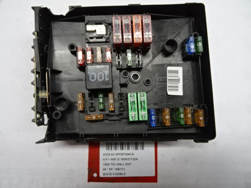 SICHERUNGSKASTEN Audi A3 7/03 - 7/08