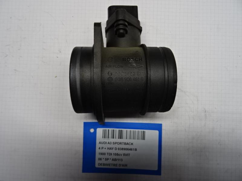 DEBIMETRE D'AIR Audi A3 7/03 - 7/08