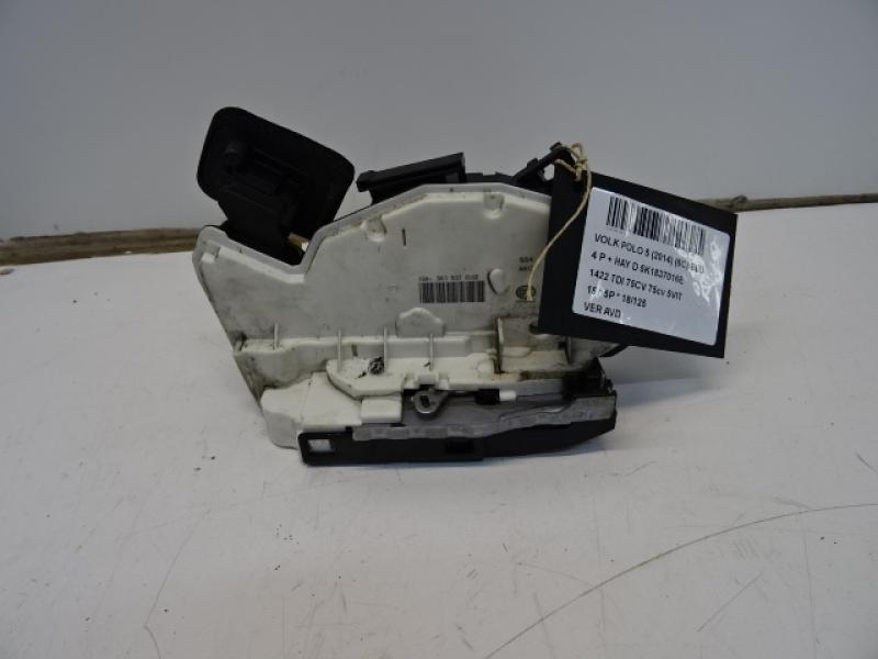 VERROUILLAGE DE PORTE AVANT DROITE Vw POLO (6R) FaceLift 5/14 - 17